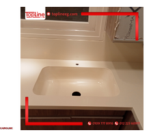 رخامة المطبخ كوريان مستورد بديل رخام طبيعى - 4