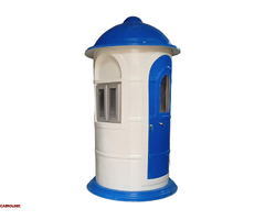 اكشاك امن دائري فيبر جلاس - 5