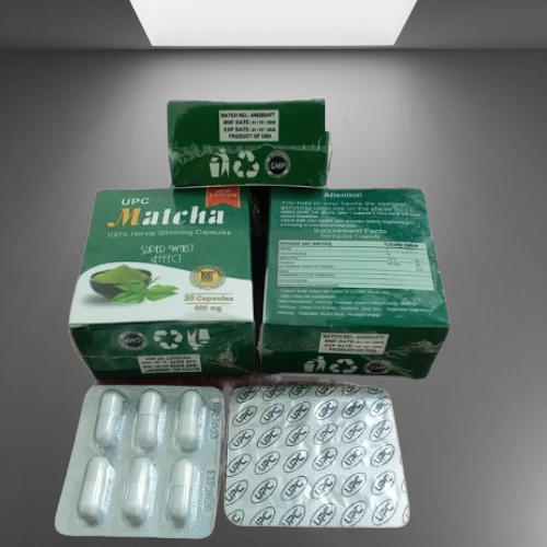 كبسولات الماتشا الأصلي للتنحيف