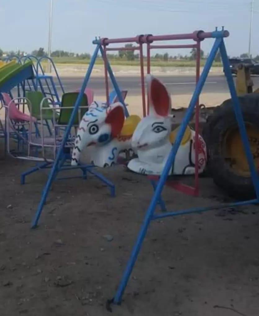 العاب اطفال الاخلاص فيبر جلاس للحضانات