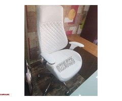 كرسي مكتب هيدروليك نجمه معدن - 1