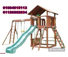 مجمعات العاب اطفال خشبية للحضانات والمدارس والنوادى - 3