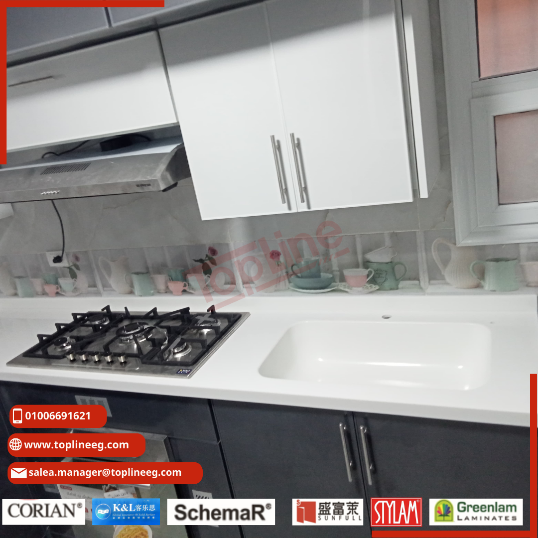 مطابخ كوريان ( رخام صناعى مستورد ) كورى