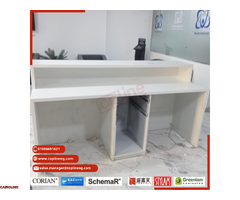 كونترات استقبال - كوريان - رخام صناعى - 3