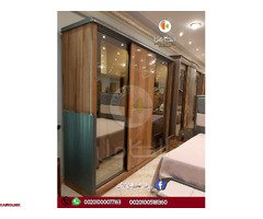 مجموعه متنوعة وحديثة لغرف نوم مودرن دمياط جديد 2024  - معرض ومؤسسه رضا الكامل للاثاث بمحافظه دمياط - 7