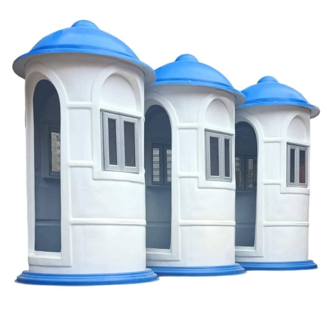 اكشاك وكبائن امن وحراسة فيبر جلاس من شركة الملوك للفيبر جلاس