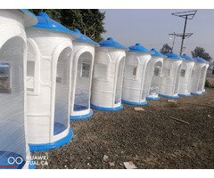 اكشاك وكبائن امن وحراسة فيبر جلاس من شركة الملوك للفيبر جلاس - 16