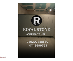 قواطيع وفواصل  حمامات + ابواب من الكومباكت hpl - 3