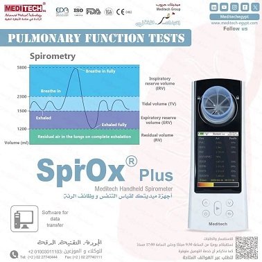 جهاز قياس وظائف الرئه المحمول