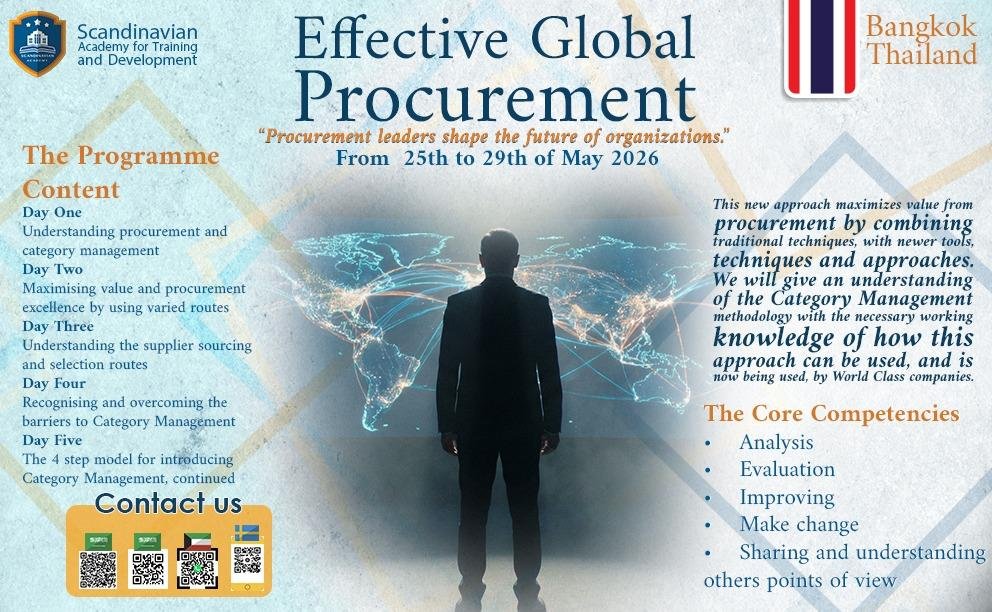 دورات وبرامج تدريبية ٢٠٢٦ | الاكاديمية الاسكندنافية للتدريب والتطوير