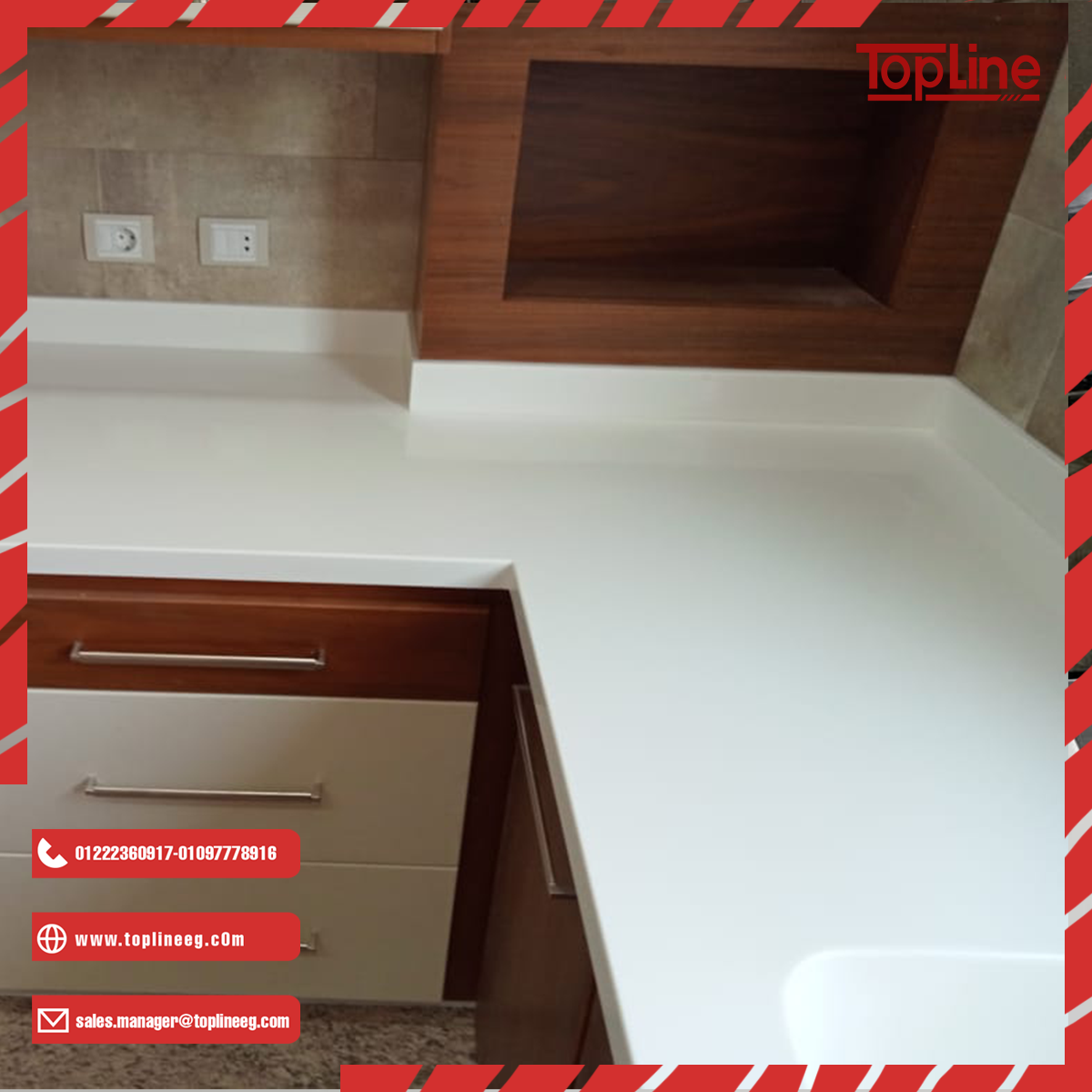 اعلى نسبة مبيعات للكاونترات   هتلاقيها متصنعه من الكوريان عن طريق شركة #توب_لاين