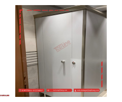 الكومباكت HPL - لقواطيع - فواصل الحمامات - اللوكرز - قرص الترابيزات- Compact HPL for Bathroom doors, - 2