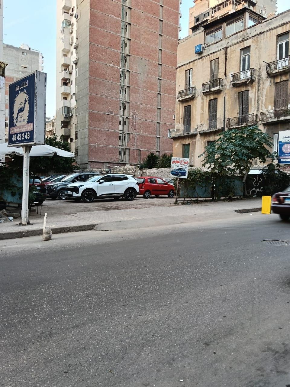 أرض مباني فضاء للييع مساحتها 1024 متر شارع بورسعيد كليوباترا