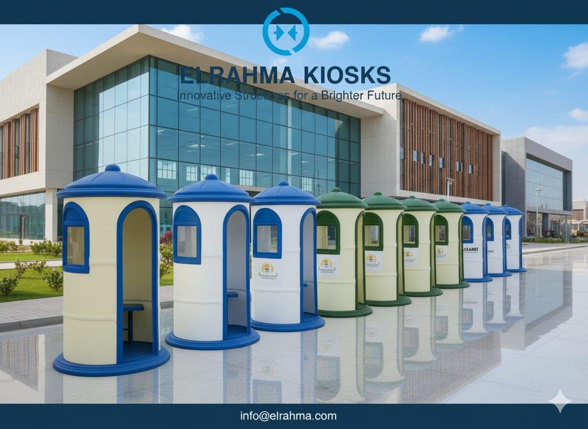 اكشاك حراسة فيبرجلاس الرحمة للفيبرجلاس - القليوبية