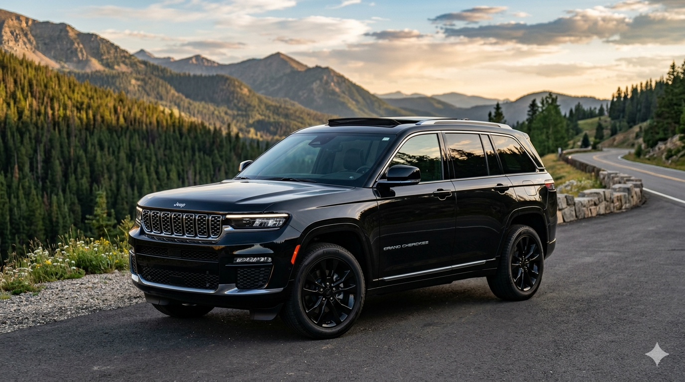 إيجار سياره جيب جراند شيروكي 2024 من شركة تورست قال Gemini فخامة التنقل